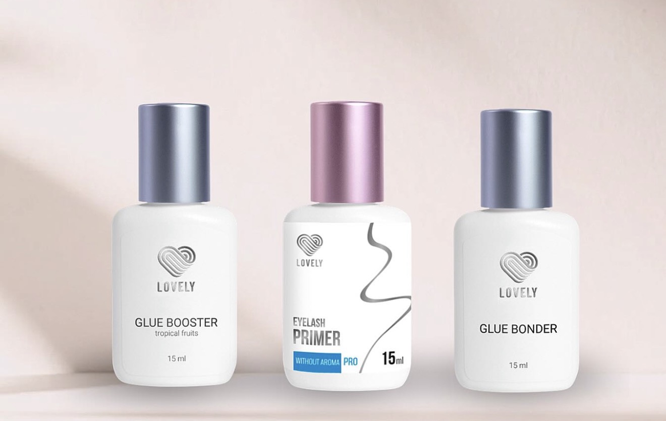 LOVELY Glue Booster, Eyelash Primer dhe Glue Bonder